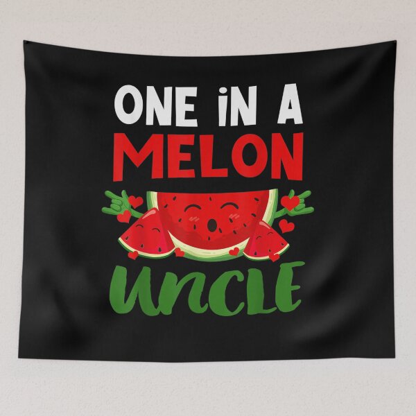 Item preview, One In A Melon Uncle Love Watermelon Summer Fruit Lover Gift  designed and sold by mchargue12.