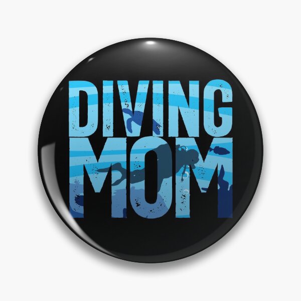Item preview, Diving Mom Scuba Diving Lover Ocean Scuba Diving Mother Gear designed and sold by DynamicDesign.