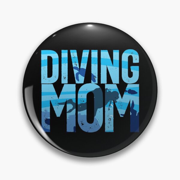 Item preview, Diving Mom Scuba Diving Lover Ocean Scuba Diving Mother Gear designed and sold by DynamicDesign.