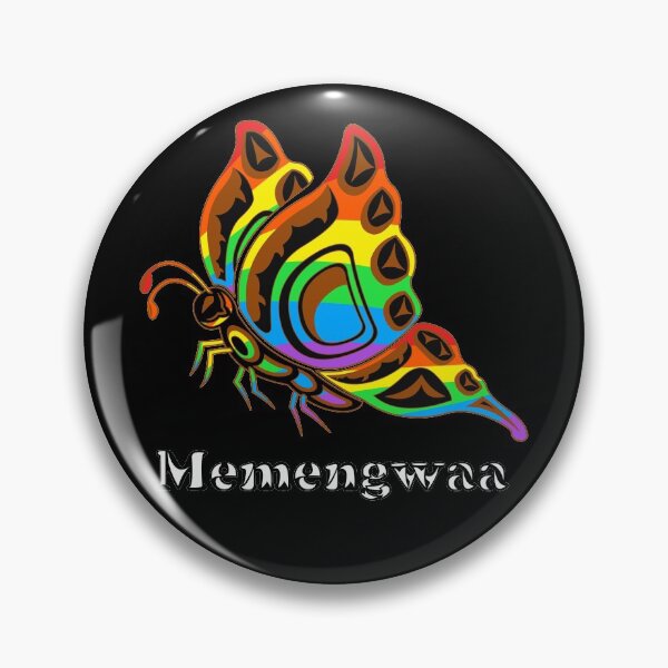 Item preview, Memengwaa (Butterfly) Philadelphia Pride designed and sold by KendraHowland.