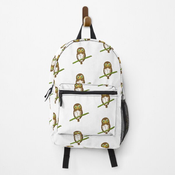 Item preview, Collared owlet cartoon design for bird and animal lover  designed and sold by wonderisland.