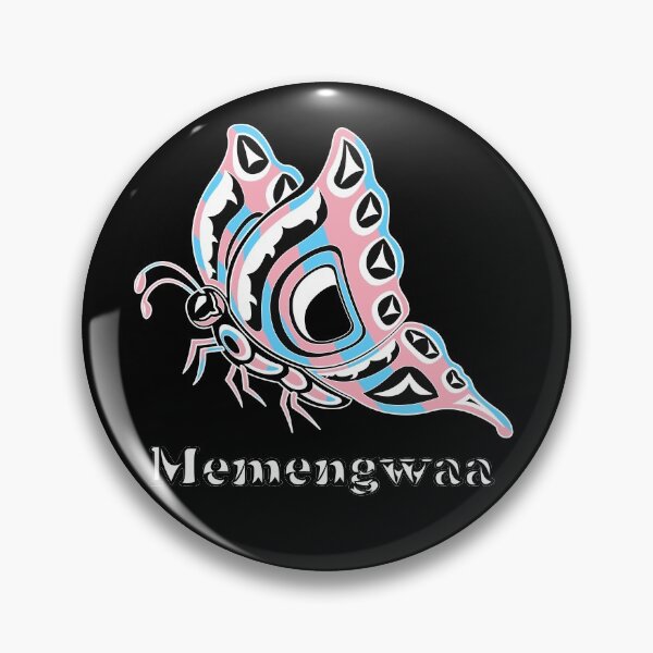 Item preview, Memengwaa (Butterfly) Transgender Pride designed and sold by KendraHowland.