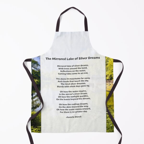 Item preview, The Mirrored Lake of Silver Dreams Poem designed and sold by Pamela Storch.