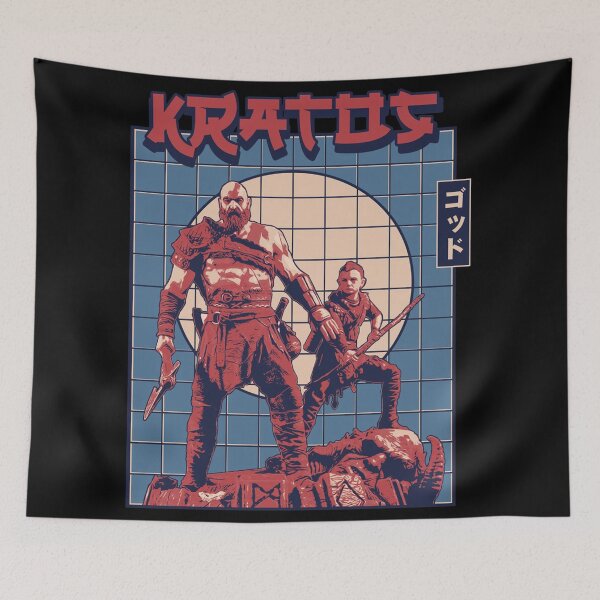 Item preview, Kratos Father and Son designed and sold by MooverthGleen.