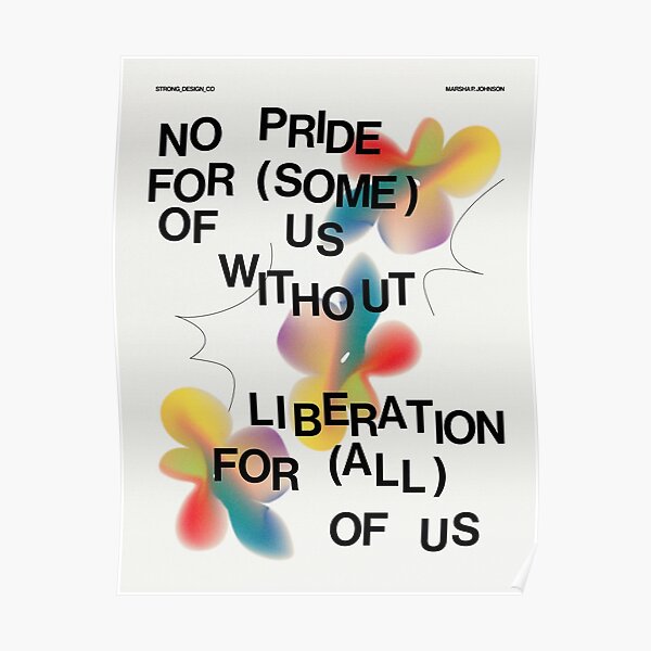 Pride - Marsha P. Johnson Poster