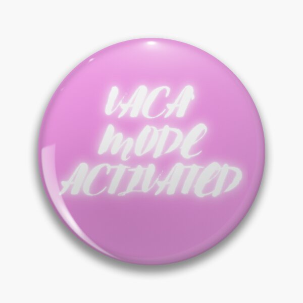 Item preview, Vaca Mode Activated in white writing designed and sold by GeoTeasters.