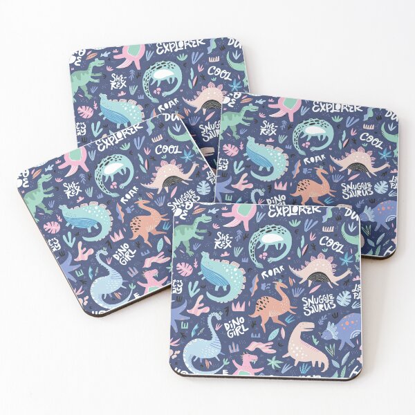 Item preview, Dinosaur Seamless Pattern, Dinosaur Seamless Pattern Design designed and sold by graphic-genie.