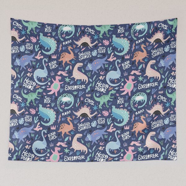 Item preview, Dinosaur Seamless Pattern, Dinosaur Seamless Pattern Design designed and sold by graphic-genie.