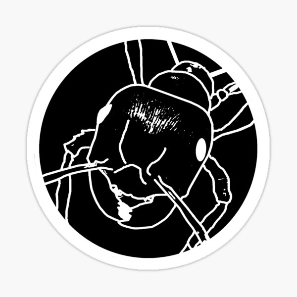 Fire Ant Design (Punk Theme 1) Sticker