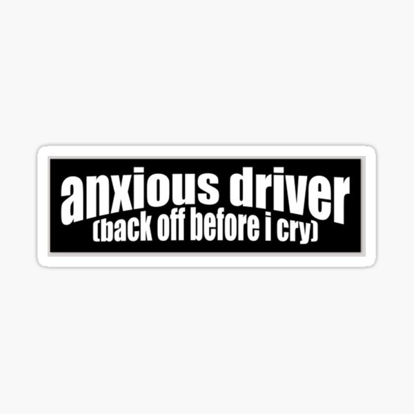 Item preview, anxious driver designed and sold by trinpelina.