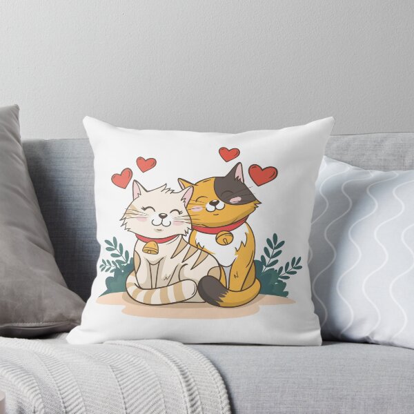 Item preview, Cute animal couple with cats designed and sold by AHYAN.