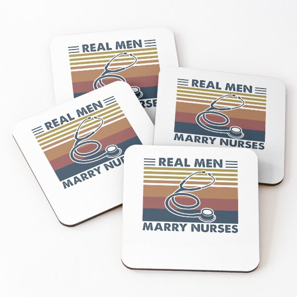 Item preview, Real Men Marry Nurses Stethoscope Vintage designed and sold by Florian-1.