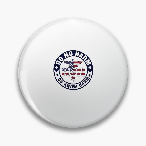 Item preview, Registered Nurse Do No Harm American Flag designed and sold by Florian-1.
