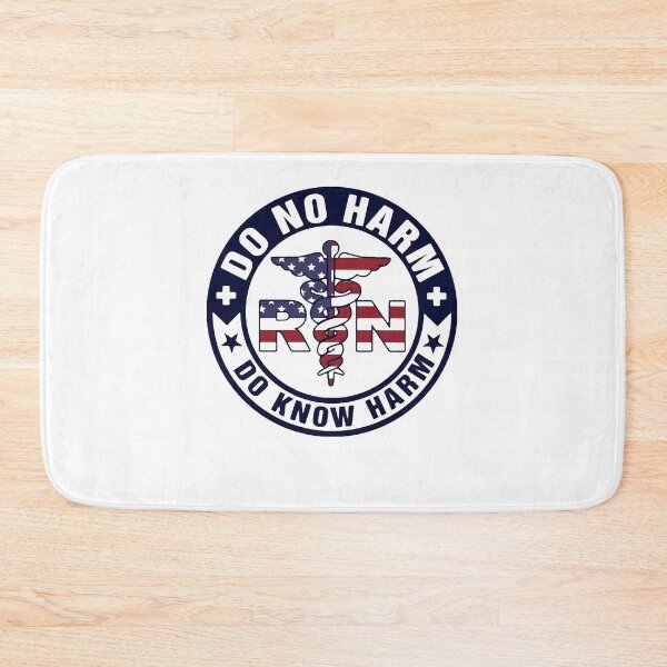 Item preview, Registered Nurse Do No Harm American Flag designed and sold by Florian-1.