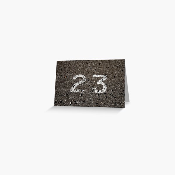23 Greeting Card