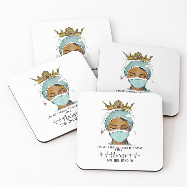 Item preview, Queen I Am Not A Princess I Don't Need Saving I Am A Nurse I Got This Handled designed and sold by Florian-1.