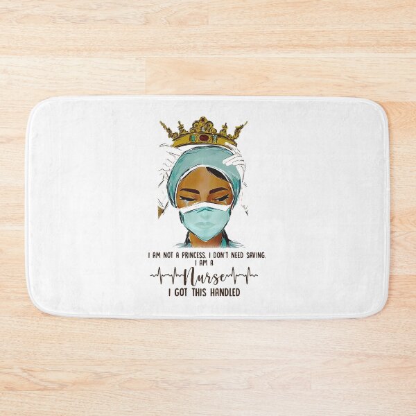 Item preview, Queen I Am Not A Princess I Don't Need Saving I Am A Nurse I Got This Handled designed and sold by Florian-1.