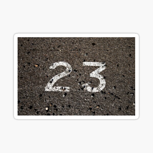 23 Sticker