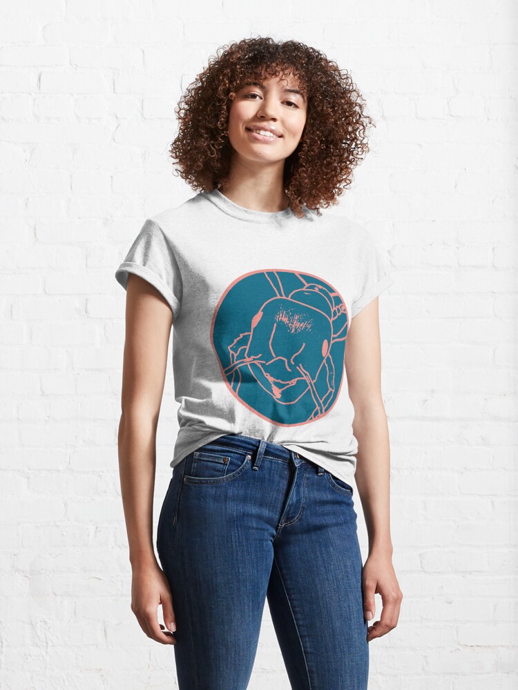 Alternate view of Fire Ant Design (Pastel Theme 1) Classic T-Shirt