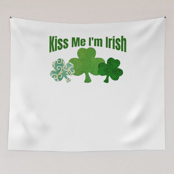 Item preview, Three Shamrocks Kiss Me I'm St Patrick's Day designed and sold by Wfsashop.