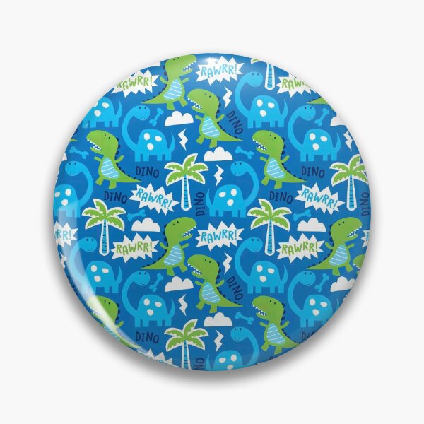 Item preview, Childish Dinosaur Seamless Pattern, Dinosaur Seamless Pattern Design designed and sold by graphic-genie.