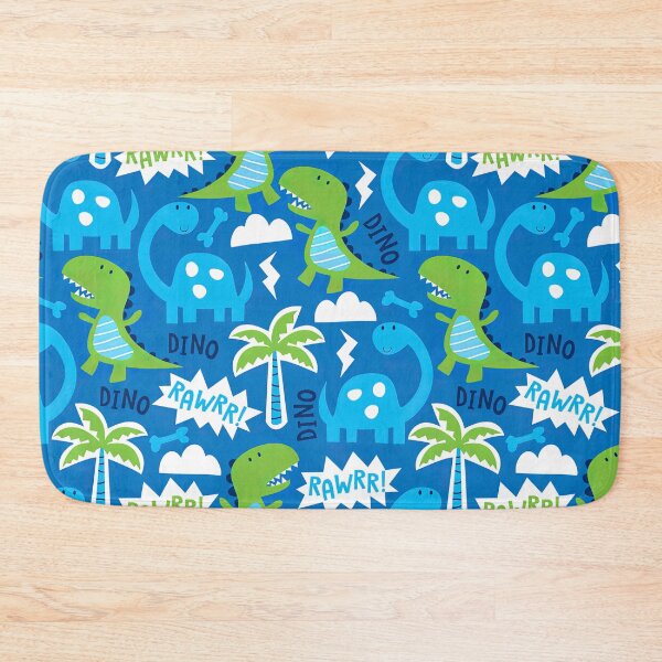 Item preview, Childish Dinosaur Seamless Pattern, Dinosaur Seamless Pattern Design designed and sold by graphic-genie.