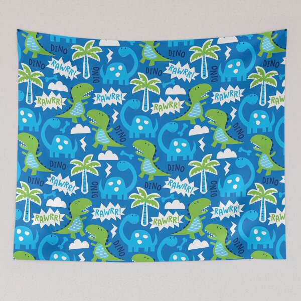 Item preview, Childish Dinosaur Seamless Pattern, Dinosaur Seamless Pattern Design designed and sold by graphic-genie.