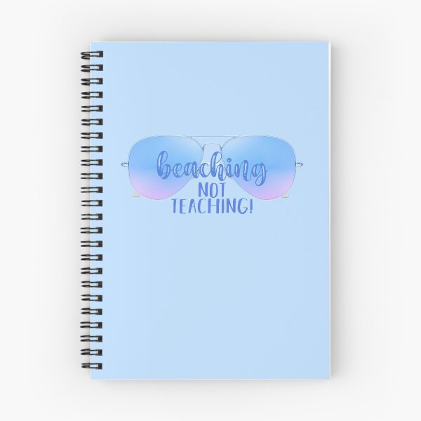 Item preview, Beaching Not Teaching! Blue (on Lt. Blue) designed and sold by PawsitiveMum.