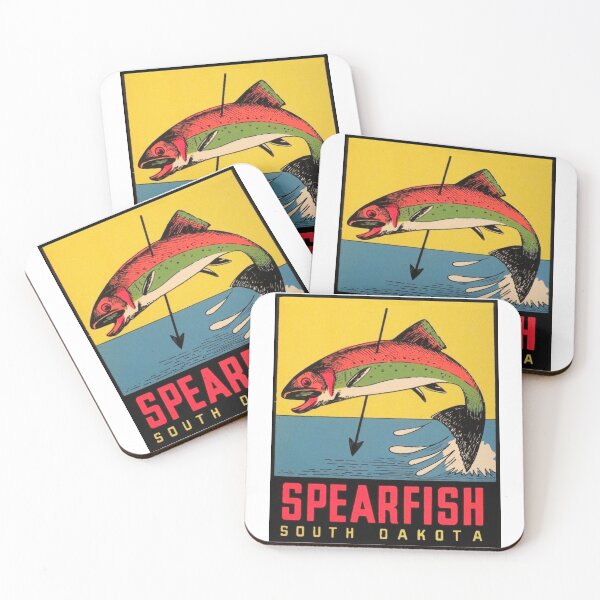 Item preview, Spearfish South Dakota Vintage Travel Decal designed and sold by hilda74.