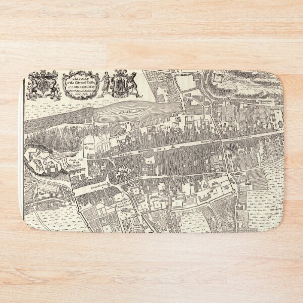 Item preview, Plan of the City and Castle of Edinburgh in 1742 designed and sold by FlikeNoir.