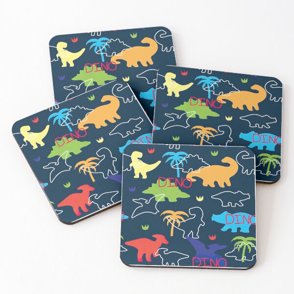Item preview, Childish Dinosaur Seamless Pattern, Dinosaur Seamless Pattern Design designed and sold by graphic-genie.