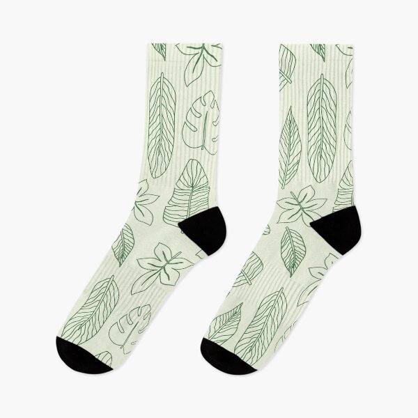 Item preview, Green Leaf Tropical Spring Summer Pattern designed and sold by travellb.