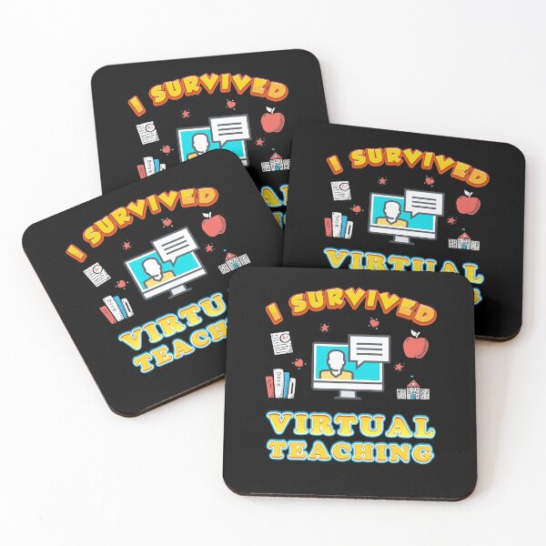 Item preview, I Survived Virtual Teaching Last Day of School Teacher designed and sold by johnta17.