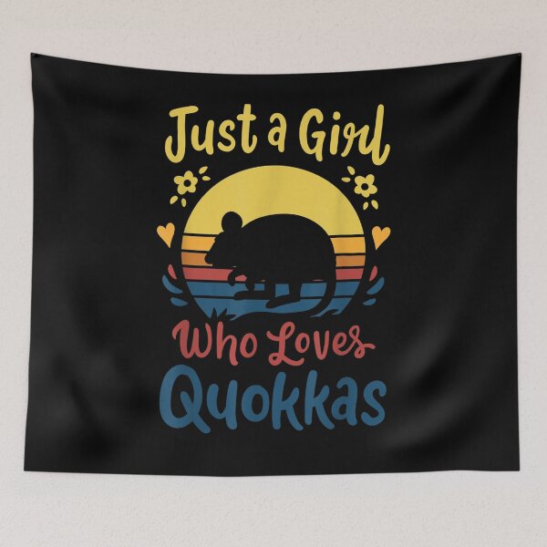 Item preview, Mens Quokka Just A Girl Who Loves Quokkas Gift  designed and sold by mchargue12.