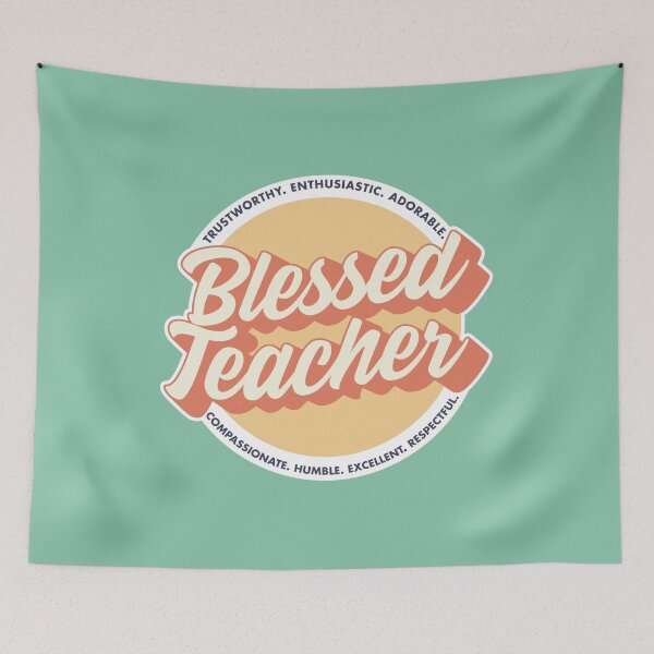 Item preview, Blessed Teacher Acronym designed and sold by garmentoffaith.