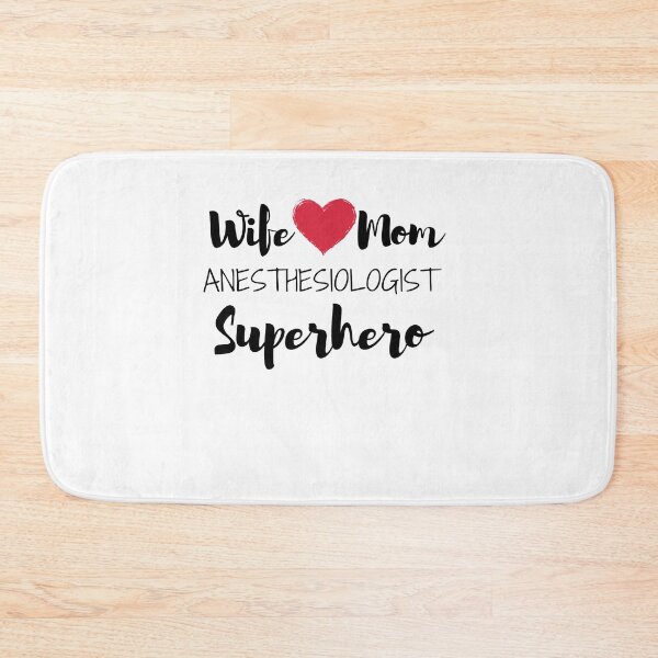 Item preview, wife mom Anesthesiologist superhero designed and sold by ThebestArtshop.