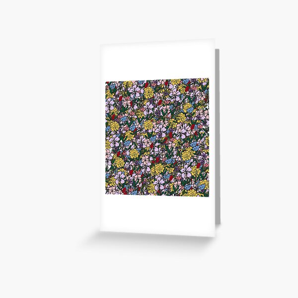 Ramona Floral Two Greeting Card