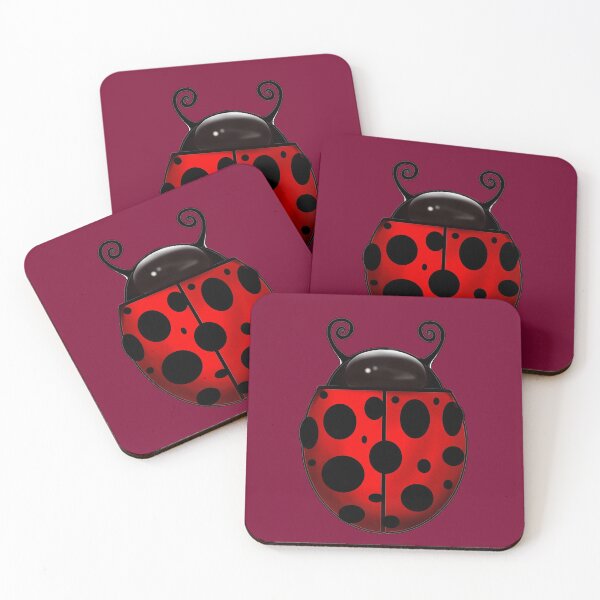 Item preview, lady bug, cute beetles  designed and sold by ronnieyoung.