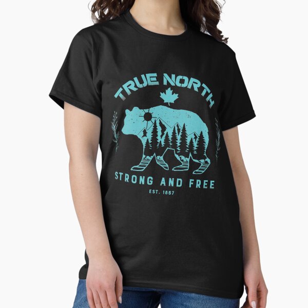 Item preview, True North Strong and Free designed and sold by Vancity Printees.