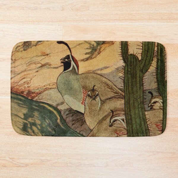 Item preview, The Quails of Mesquite Canyon designed and sold by laguitan10.