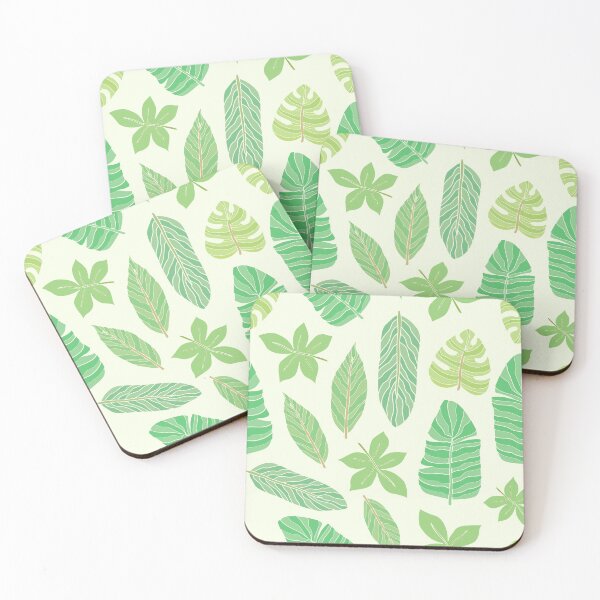 Item preview, Tropical Leaves Spring Summer Pattern designed and sold by travellb.