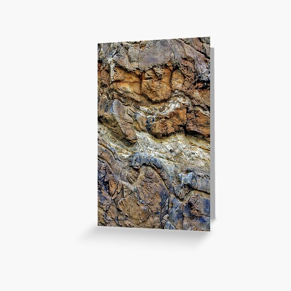 Rock Chasm III Greeting Card