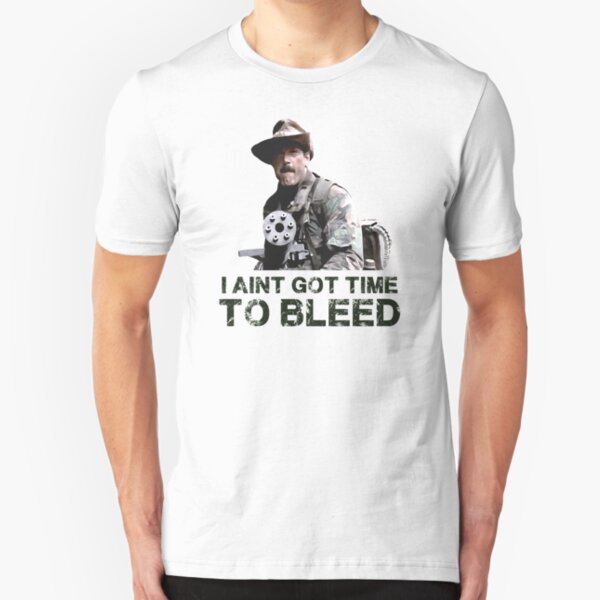Predator I Aint Got Time To Bleed Slim Fit T-Shirt