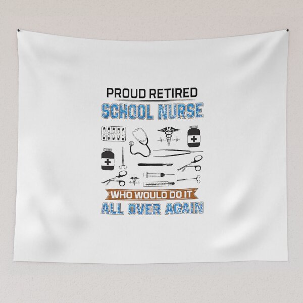 Item preview, Proud Retired School Nurse Who Would Do It All Over Again designed and sold by Florian-1.