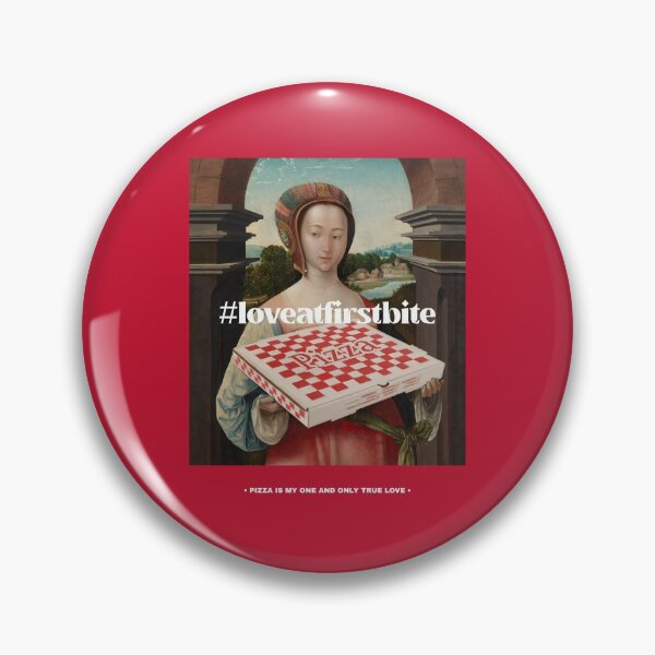 Item preview, #loveatfirstbite | • PIZZA IS MY ONE AND ONLY TRUE LOVE • designed and sold by AladdinMktgs.