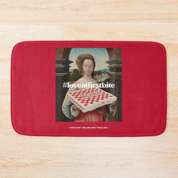 Item preview, #loveatfirstbite | • PIZZA IS MY ONE AND ONLY TRUE LOVE • designed and sold by AladdinMktgs.