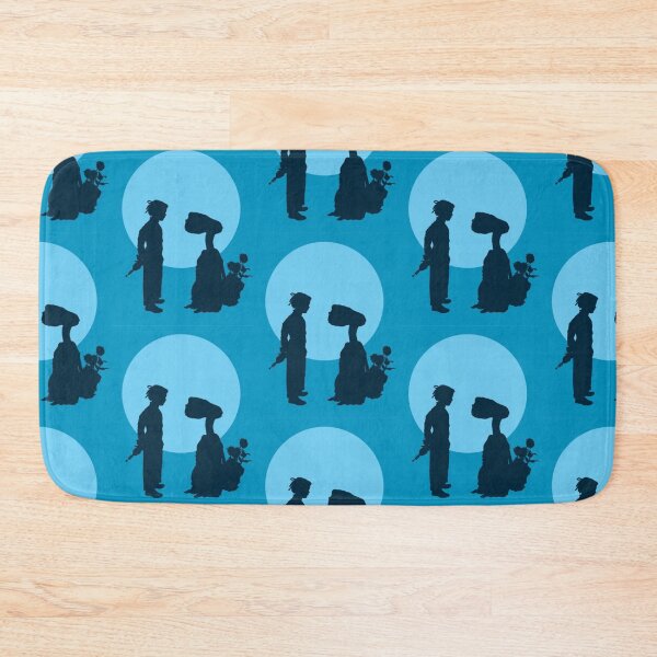 Item preview, E.T. - Blue and White Silhouette designed and sold by btkrealm.