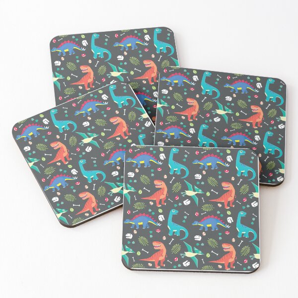 Item preview, Dinosaur Seamless Pattern, Dinosaur Seamless Pattern Design designed and sold by graphic-genie.
