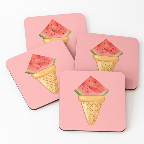 Item preview, THE ENTIRE FRUIT COLLECTION - WATERMELON  ICE CREAM - funny ice cream designs   designed and sold by Iskybibblle.