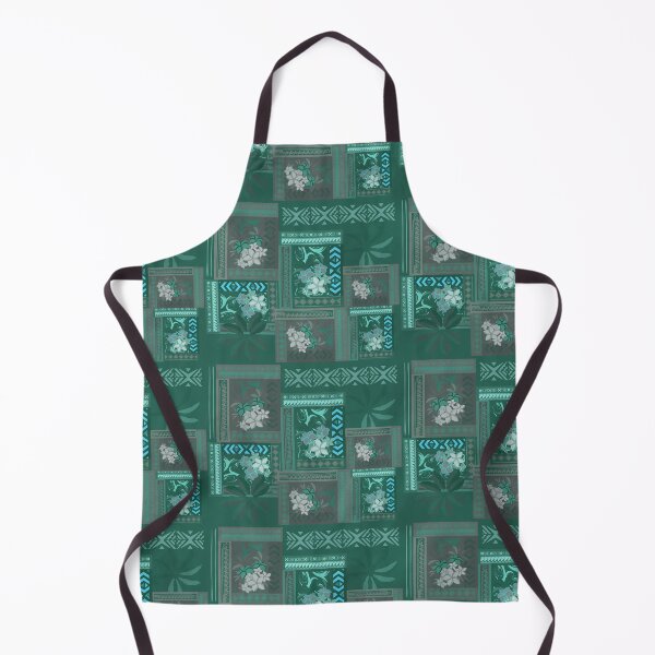 Aperçu de l'œuvre Hawaïen - Samoan Green Art Board Patchwork créée et vendue par sunnthreads.